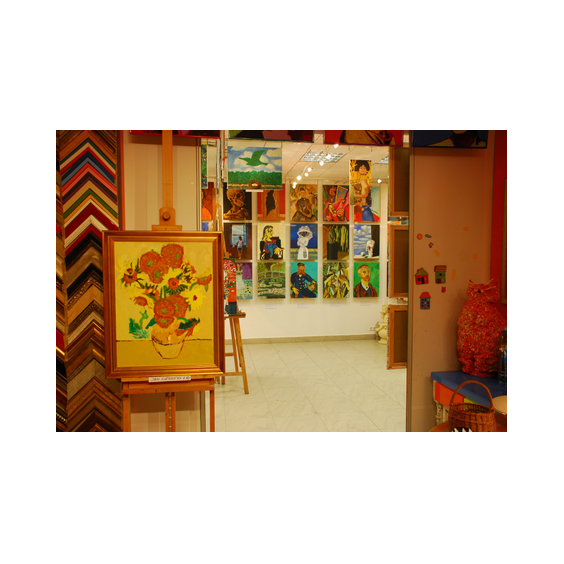 zajęcia dla dzieci i dla młodzieży w pracowni plastycznej Galeria<br /> Sznurki w Warszawie na Mokotowie. 